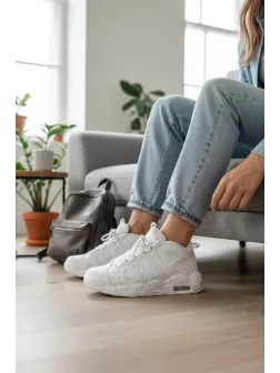 Adidasi dama albi casual , inalti, AIR50