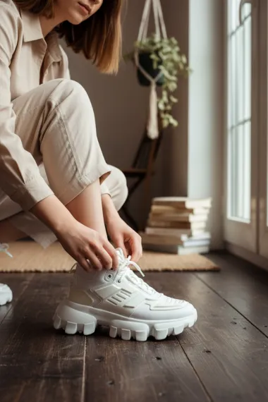 Adidasi dama albi casual , inalti, H50