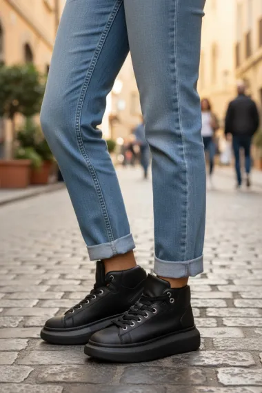 Adidasi dama negri casual , inalti, 6616