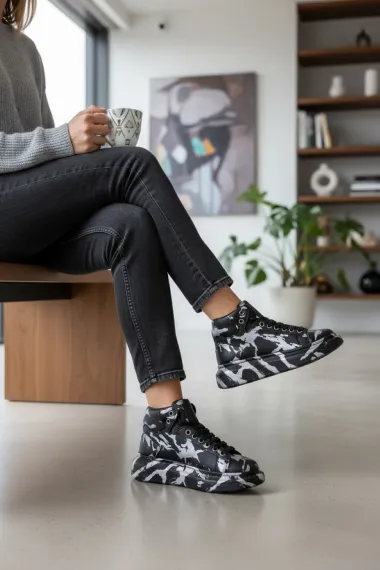 Adidasi dama negri casual , inalti, 6617