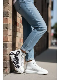 Adidasi dama albi casual , inalti, 6620