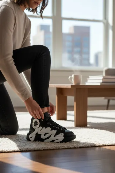 Adidasi dama negri casual , inalti, 6620