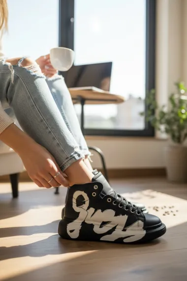 Adidasi dama negri casual , inalti, 6620