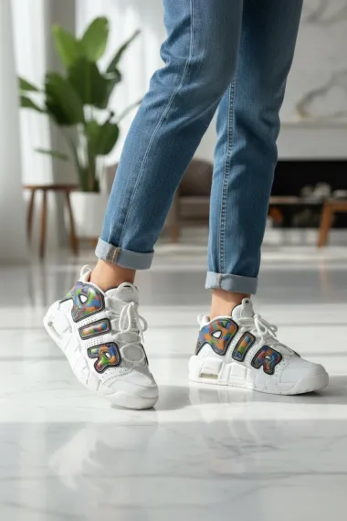 Adidasi dama albi casual , inalti, AIR20