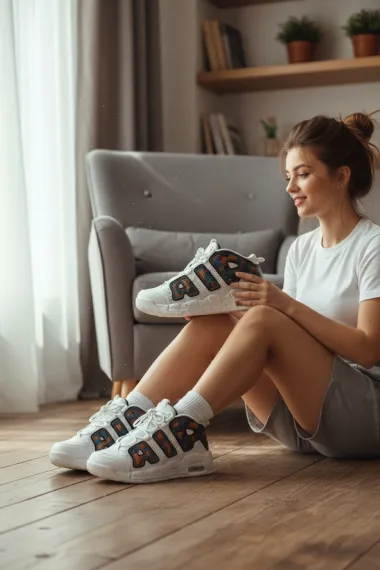 Adidasi dama albi casual , inalti, AIR20