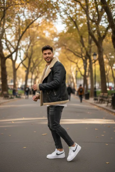 Geaca barbati groasa de iarna, neagra, M1059 60