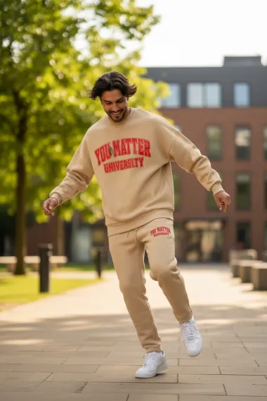 Trening barbati slim fit maro, Pantaloni + Hanorac, vatuit K170 Z16