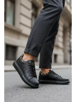 Adidasi barbati casual negri 55771 T50-4