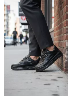 Adidasi barbati VSC casual premium negri 0611 N7-3