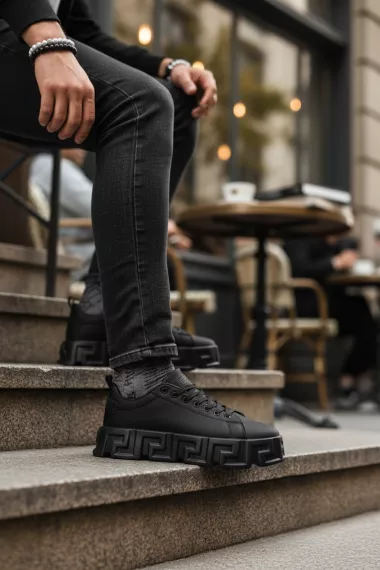 Adidasi barbati VSC Greca negri 082 T14-3