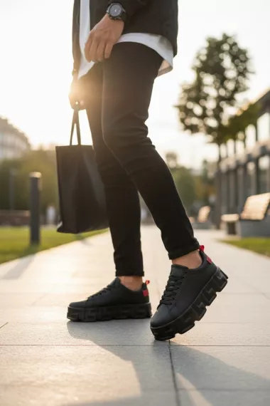 Adidasi barbati VSC Greca negri 082 T51-2