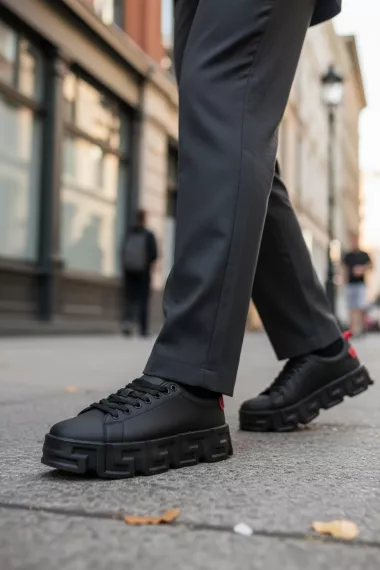 Adidasi barbati VSC Greca negri 082 T51-2