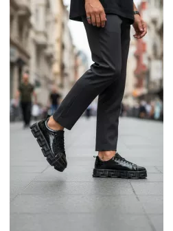 Adidasi barbati casual, VSC, negri 0825