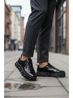 Adidasi barbati casual, VSC, negri 0825