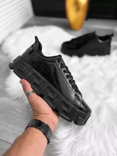 Adidasi barbati casual, VSC, negri 0825