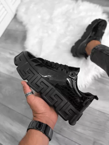 Adidasi barbati casual, VSC, negri 0825