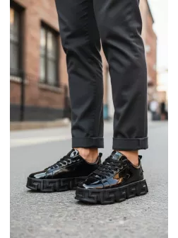 Adidasi barbati casual, VSC, negri 0826 T15-3