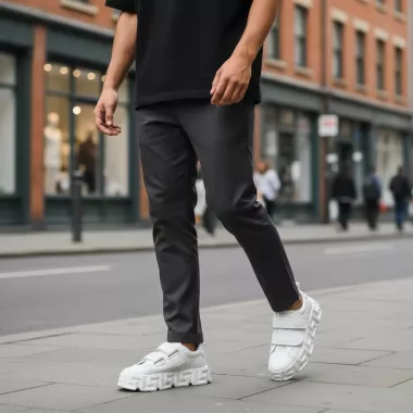 Adidasi barbati VSC Greca albi, cu arici 092 T2-4