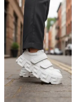 Adidasi barbati VSC Greca albi, cu arici 092 T2-4