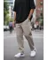 Pantaloni barbati casual bej 6620 P18-5.2