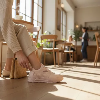 Adidasi dama casual roz 3502 T54-2