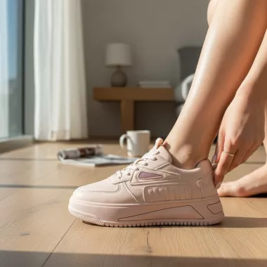 Adidasi dama casual roz 3502 T54-2