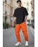Pantaloni de trening cargo, orange, conici Y239 21-4.1 Pantaloni de trening cargo, orange, conici Y239 21-4.1