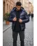 Geaca barbati groasa de iarna, bleu A18 Geaca barbati groasa de iarna, bleu A18