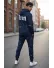 Trening barbati slim fit bleumarin, Pantaloni + Hanorac, 13380 Trening barbati slim fit bleumarin, Pantaloni + Hanorac, 13380