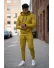 Trening barbati slim fit galben, Pantaloni + Hanorac, 13410 23-3.1 Trening barbati slim fit galben, Pantaloni + Hanorac, 13410 23-3.1