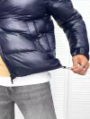 Geaca barbati groasa de iarna, bleu A18