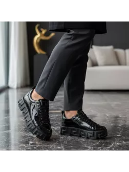 Adidasi barbati casual, VSC, negri 0826 T15-3