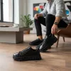 Adidasi barbati casual, VSC, negri 0826
