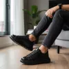 Adidasi barbati casual, negri 0956