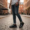 Adidasi barbati casual, negri 0956