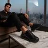 Adidasi barbati casual, negri 0956
