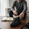 Adidasi barbati casual, negri 0957
