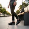 Adidasi barbati casual, negri 0957