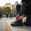 Adidasi barbati casual, inalti ,negri , AAA