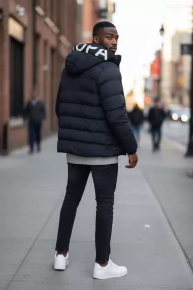 Geaca barbati neagra M69