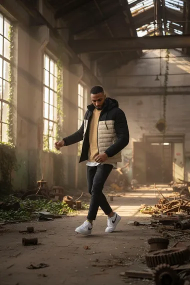 Geaca barbati bej 2517