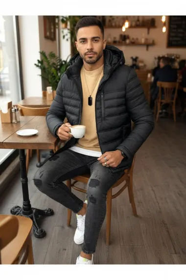 Geaca barbati, neagra 5208 116