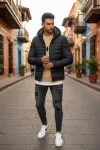 Geaca barbati, neagra 5208 116