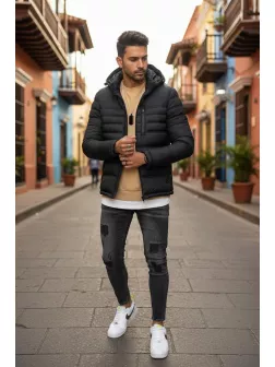 Geaca barbati, neagra 5208 116
