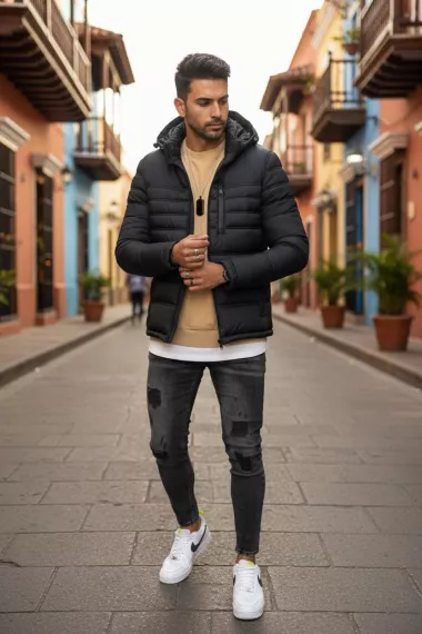 Geaca barbati, neagra 5208 116