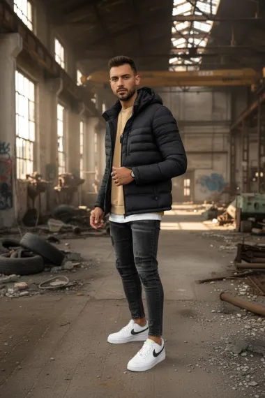 Geaca barbati, neagra 5208 116