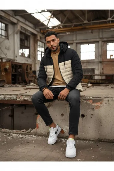 Geaca barbati bej 2517