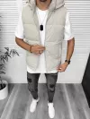 Vesta barbati casual, bej 5178