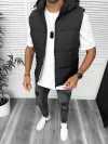 Vesta barbati casual, neagra 5178