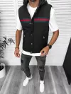 Vesta barbati casual, neagra 5222